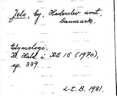 Bild på arkivkortet för arkivposten Jels