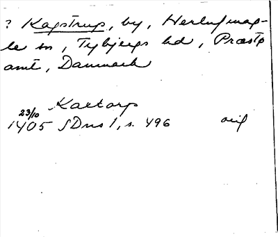 Bild på arkivkortet för arkivposten Kagstrup