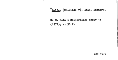 Bild på arkivkortet för arkivposten Kelda