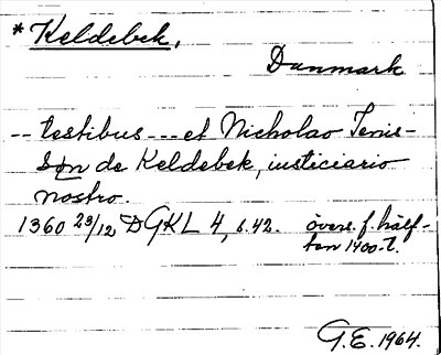 Bild på arkivkortet för arkivposten Keldebek