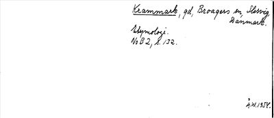 Bild på arkivkortet för arkivposten Krammark