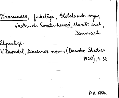 Bild på arkivkortet för arkivposten Kramness