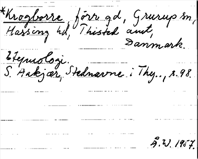 Bild på arkivkortet för arkivposten Krogborre