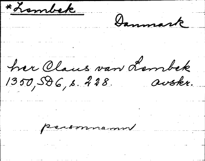 Bild på arkivkortet för arkivposten Lembek