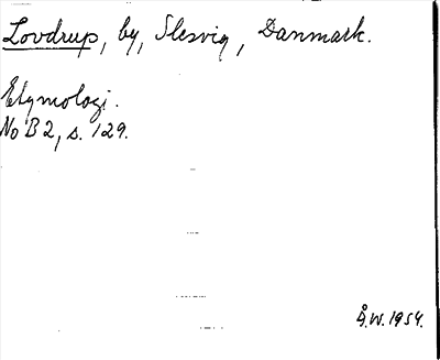 Bild på arkivkortet för arkivposten Lovdrup