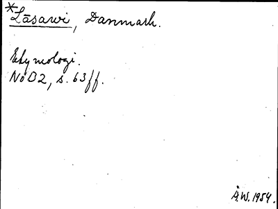 Bild på arkivkortet för arkivposten Läsawi