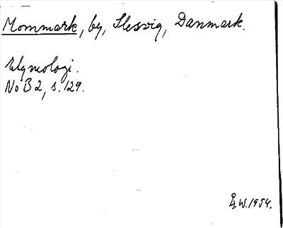 Bild på arkivkortet för arkivposten Mommark