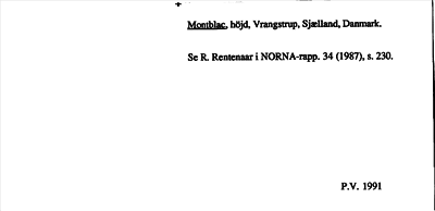 Bild på arkivkortet för arkivposten Montblac