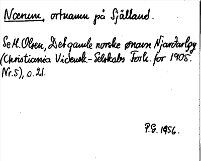 Bild på arkivkortet för arkivposten Nærum