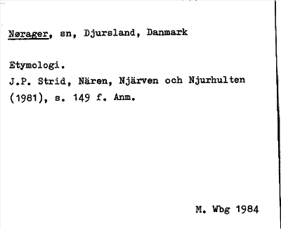 Bild på arkivkortet för arkivposten Nørager