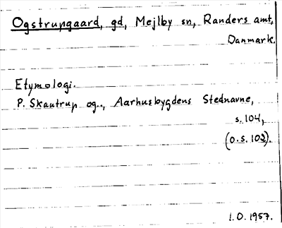 Bild på arkivkortet för arkivposten Ogstrupgaard