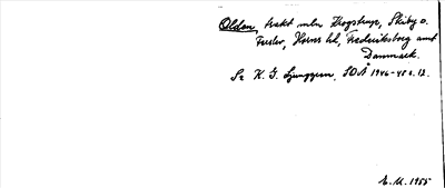 Bild på arkivkortet för arkivposten Olden