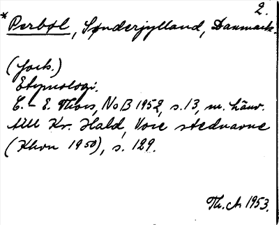 Bild på arkivkortet för arkivposten Perbøl
