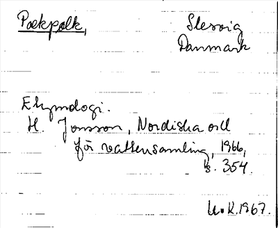 Bild på arkivkortet för arkivposten Pækpølk