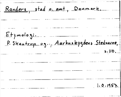Bild på arkivkortet för arkivposten Randers