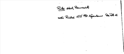 Bild på arkivkortet för arkivposten Ribe
