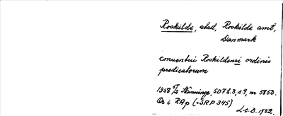 Bild på arkivkortet för arkivposten Roskilde
