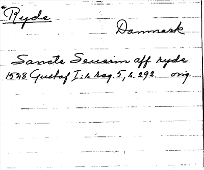Bild på arkivkortet för arkivposten Ryde
