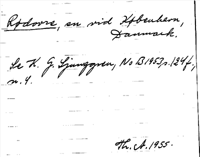 Bild på arkivkortet för arkivposten Rødovre