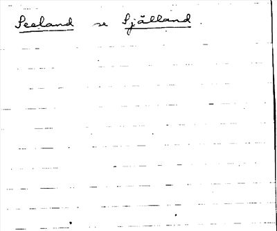 Bild på arkivkortet för arkivposten Seeland, se Själland