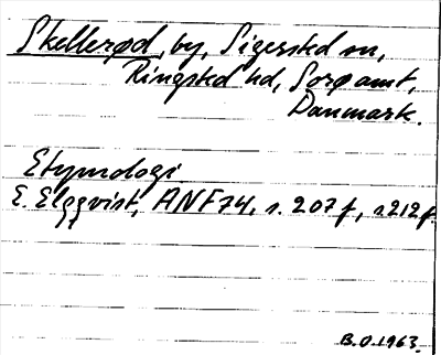 Bild på arkivkortet för arkivposten Skellerød