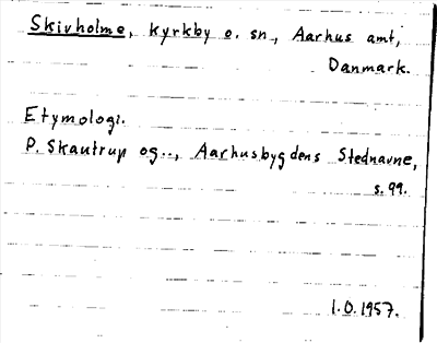 Bild på arkivkortet för arkivposten Skivholme