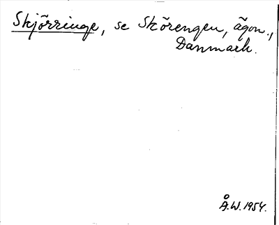 Bild på arkivkortet för arkivposten Skjörringe