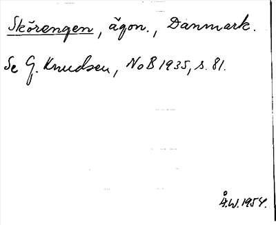 Bild på arkivkortet för arkivposten Skörengen