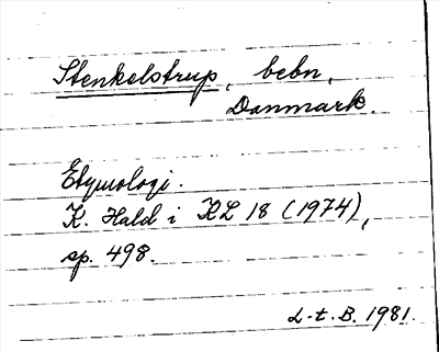 Bild på arkivkortet för arkivposten Stenkelstrup