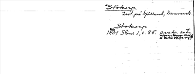 Bild på arkivkortet för arkivposten Stokorp