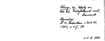 Bild på arkivkortet för arkivposten Stårup