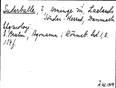 Bild på arkivkortet för arkivposten Suderballe