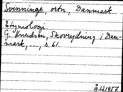 Bild på arkivkortet för arkivposten Svinninge