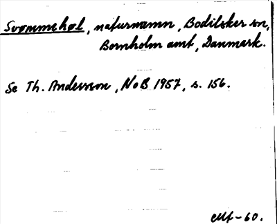 Bild på arkivkortet för arkivposten Svømmehøl