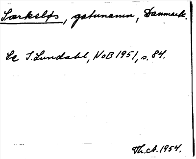 Bild på arkivkortet för arkivposten Særkeløs