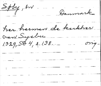 Bild på arkivkortet för arkivposten Søby