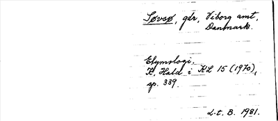 Bild på arkivkortet för arkivposten Søvsø