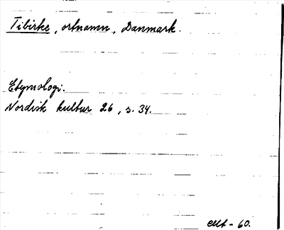 Bild på arkivkortet för arkivposten Tibirke
