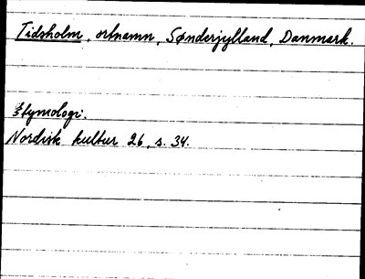 Bild på arkivkortet för arkivposten Tidsholm