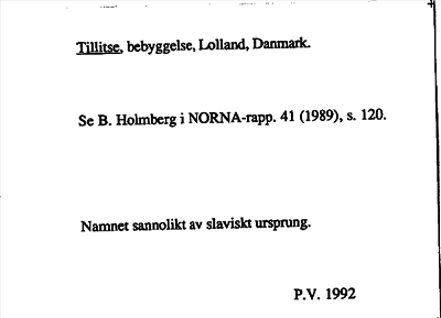 Bild på arkivkortet för arkivposten Tillitse