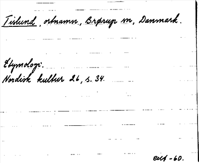 Bild på arkivkortet för arkivposten Tislund