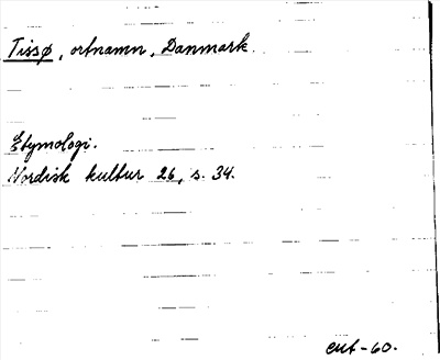 Bild på arkivkortet för arkivposten Tissø