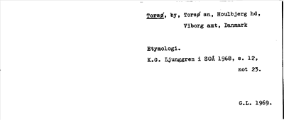 Bild på arkivkortet för arkivposten Torsø