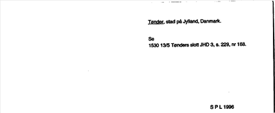Bild på arkivkortet för arkivposten Tønder