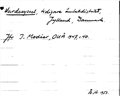 Bild på arkivkortet för arkivposten Vardesyssel