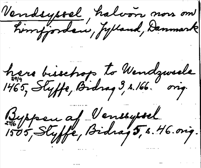 Bild på arkivkortet för arkivposten Vendsyssel