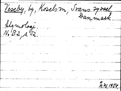 Bild på arkivkortet för arkivposten Veseby