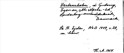 Bild på arkivkortet för arkivposten Vestensholm