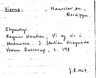 Bild på arkivkortet för arkivposten Vierne