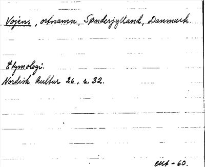 Bild på arkivkortet för arkivposten Vojens
